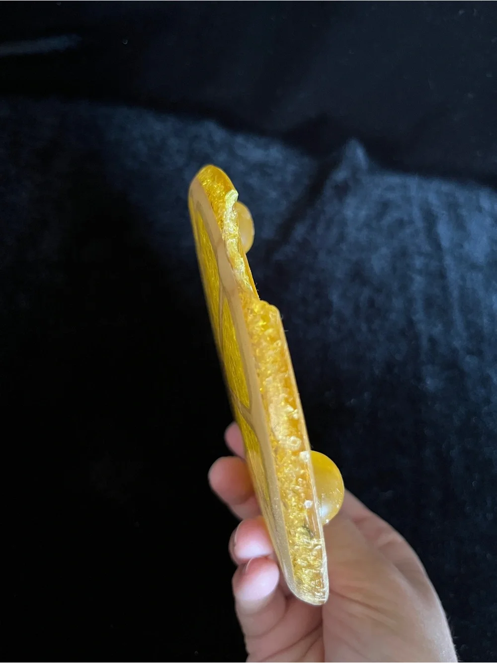 VINTAGE 1960S LUCITE Lemon TRIVET BY WONDERMOLD INC 5.5